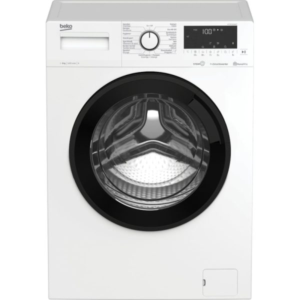 Beko Wasmachine - WTV8716XBWST STEAM - 8KG - Nieuw