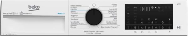 Beko Wasmachine - B3WFU57411W - 7KG - Nieuw - Afbeelding 2