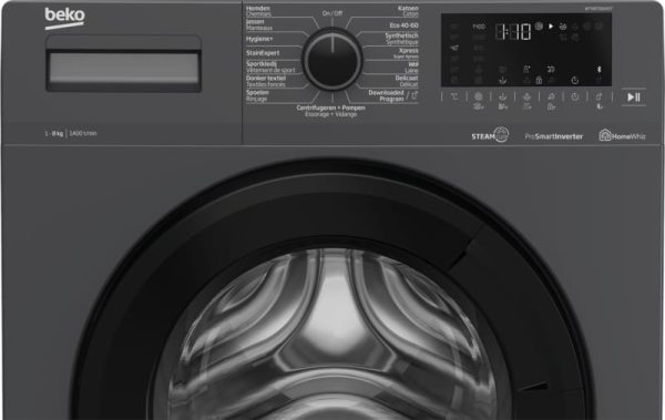 Beko Wasmachine - WTV8716XAST - 8KG - Nieuw - Afbeelding 4