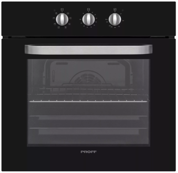 Proff  BIO 6008-GEMT - Inbouwoven - Hete Lucht - Zwart - Nieuw