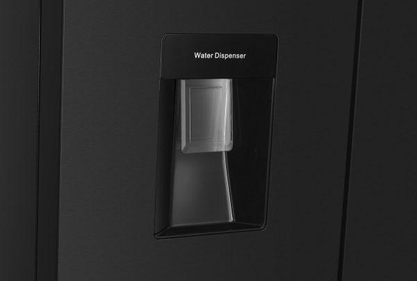 Wiggo WR-MD18(DX) - Amerikaanse Koelkast - No Frost - Water Dispenser - Met Display - Super Freeze - 419 Liter - Zwart - Afbeelding 5