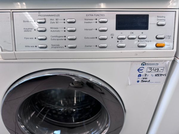 Miele Wasmachine - V5745 - 1450TPM - 6KG - A  - Refurbished - Afbeelding 2