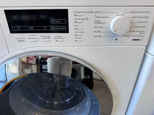 Miele Wasmachine - WKF121 WCS - 1600 TPM - 8KG - A  - Refurbished - Afbeelding 2