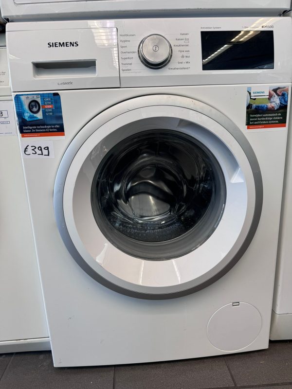Siemens Wasmachine - WM14T550NL - 1400 TPM - 8KG - A  - Refurbished - Afbeelding 2