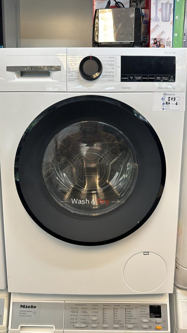 Bosch Serie 6 Was-droogcombinatie 9/6KG 1400TPM WNA14420NL Refurbished - Afbeelding 2