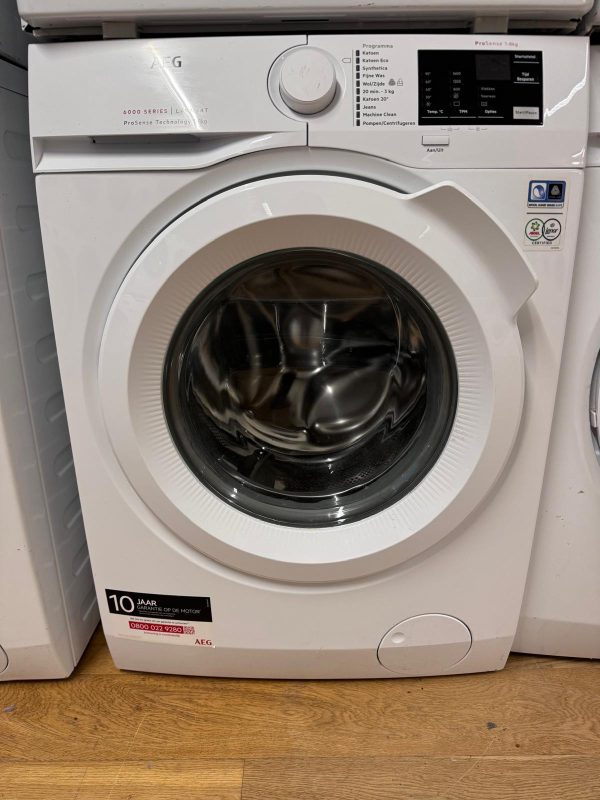 AEG Wasmachine - L6FBN84GP - 8KG - C - Refurbished - Afbeelding 2