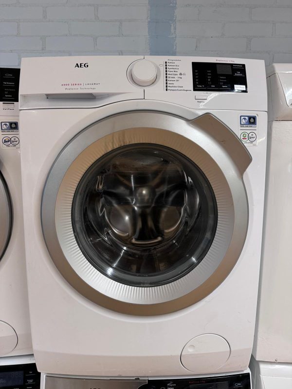 AEG 6000 Series Wasmachine 9KG 1400TPM L6FBBERLIN Refurbished - Afbeelding 2