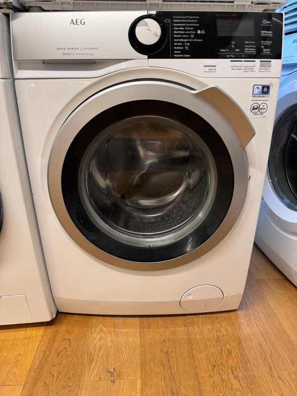 AEG 7000 Series Wasmachine ProSteam 8KG 1400TPM L7FEE84S Refurbished - Afbeelding 2