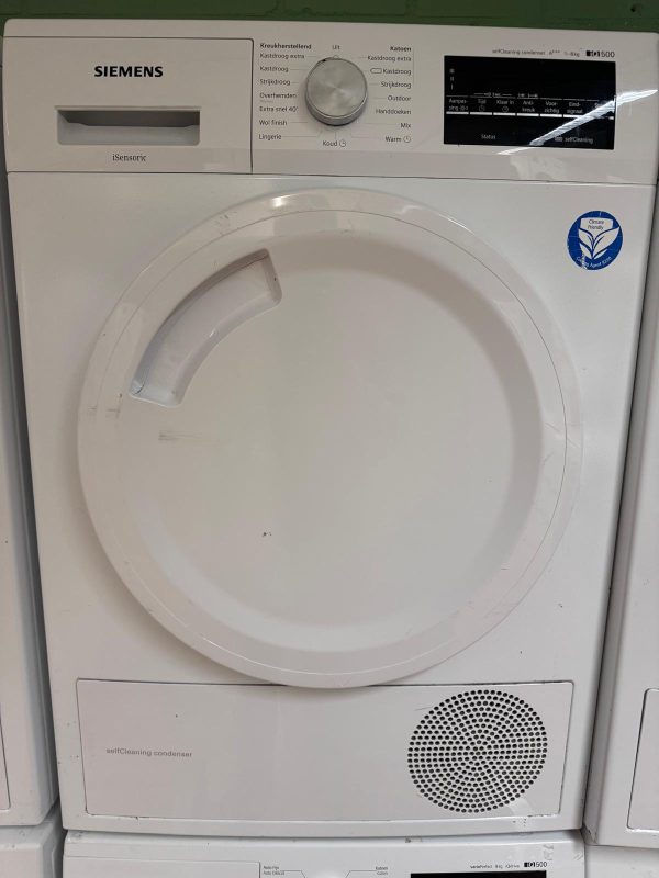 Siemens WT44W4E5NL Warmtepompdroger 8KG Refurbished - Afbeelding 2