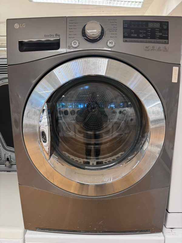 LG RC8055EH2M A++ Warmtepompdroger 8KG Refurbished - Afbeelding 2
