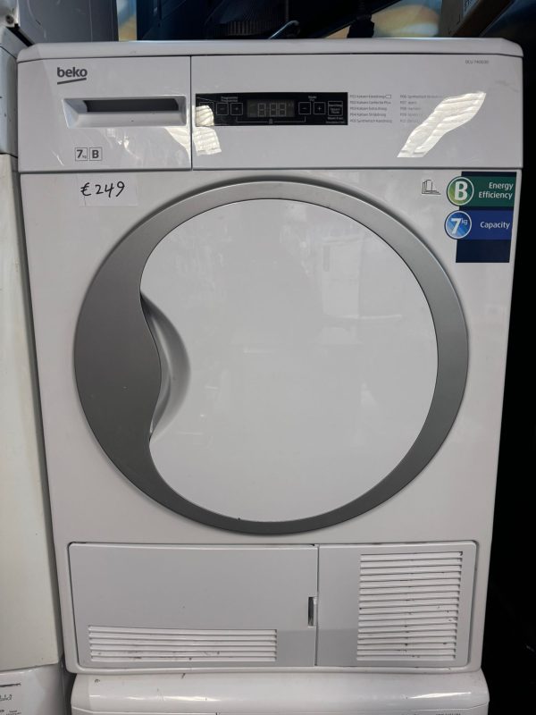 Beko DCU740030 B Condensdroger 7KG Refurbished - Afbeelding 2