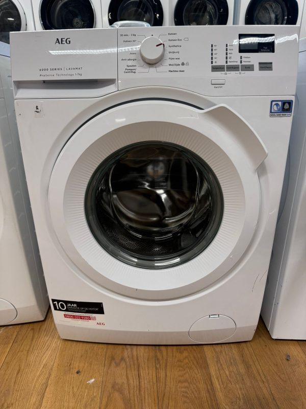 AEG 6000 Series Wasmachine 7KG 1400TPM A++ L6FBN74K Refurbished - Afbeelding 2