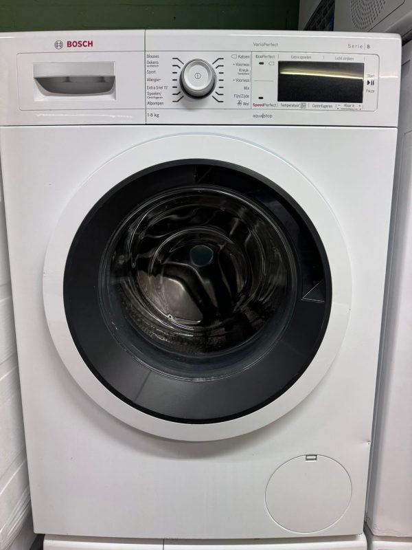 Bosch Serie 8 Wasmachine 8KG 1600TPM A+++ WAW32461NL Refurbished - Afbeelding 2