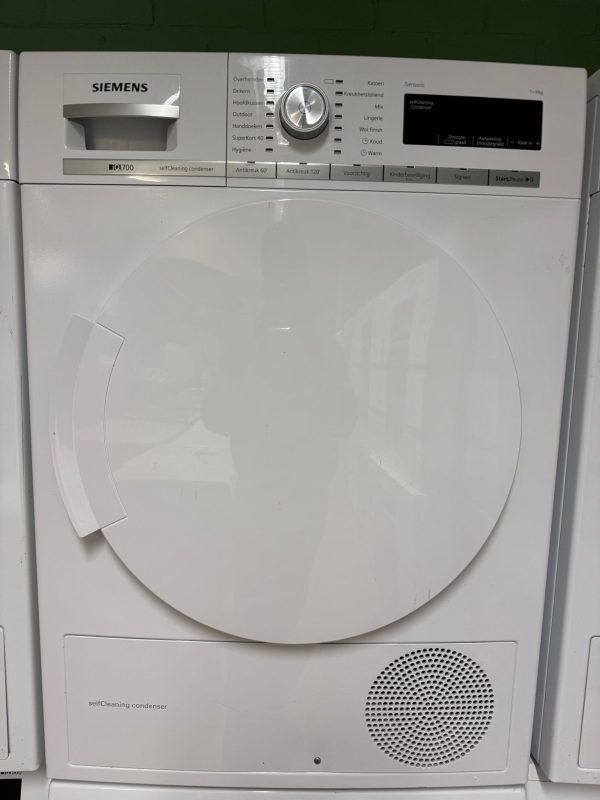Siemens WT44W562NL A++ Warmtepompdroger 9KG Refurbished - Afbeelding 2