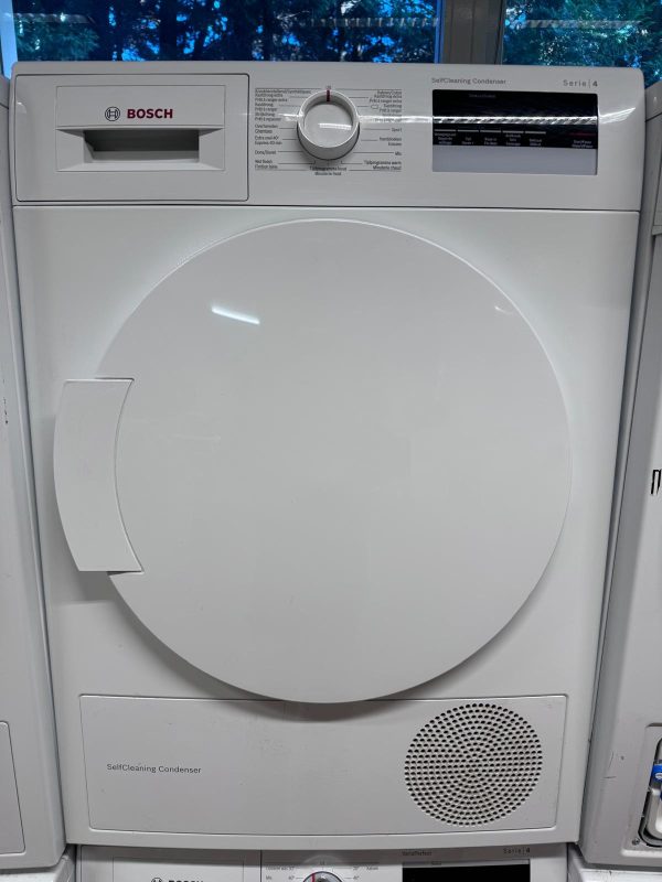 Bosch Serie 4 WTM85201FG A++ Warmtepompdroger 8KG Refurbished - Afbeelding 2