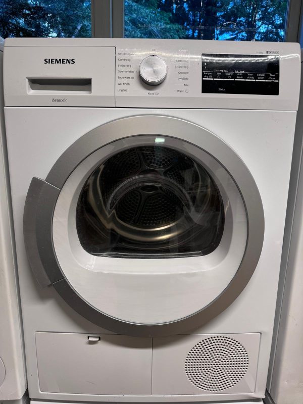 Siemens IQ500 WT46G400NL Condensdroger B 8KG Refurbished - Afbeelding 2