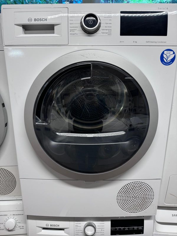 Bosch Serie 6 WTU87675NL A+++ Warmtepompdroger 8KG Refurbished - Afbeelding 2