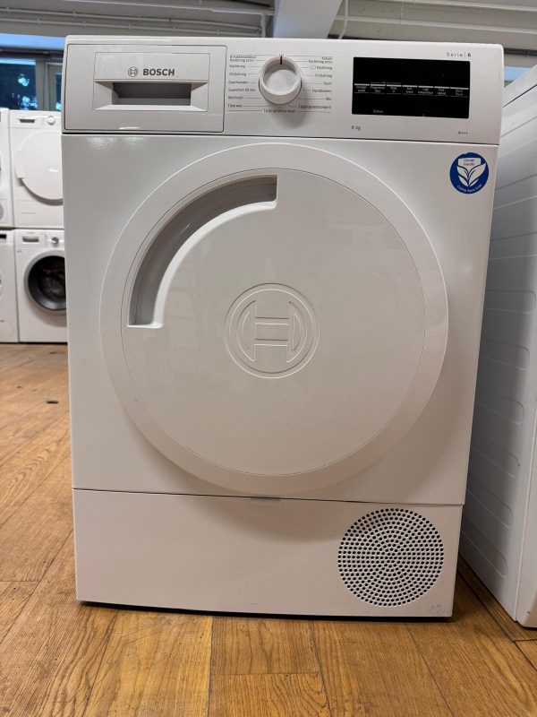Bosch Serie 6 Warmtepompdroger 8KG WTR88T00NL Refurbished - Afbeelding 2