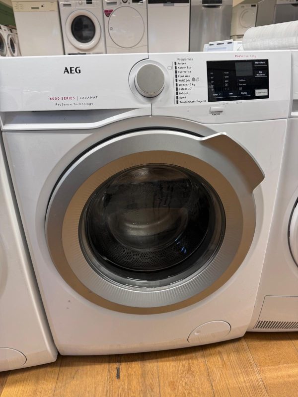 AEG 6000 Series Wasmachine 1400TPM 7KG D L6FBBONN Refurbished - Afbeelding 2
