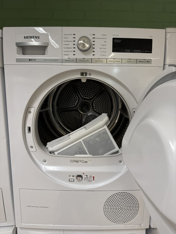 Siemens WT44W562NL A++ Warmtepompdroger 9KG Refurbished - Afbeelding 3