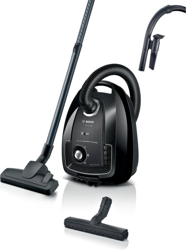 Bosch Serie 4 Stofzuiger Met Zak BGL38BA2H Zwart