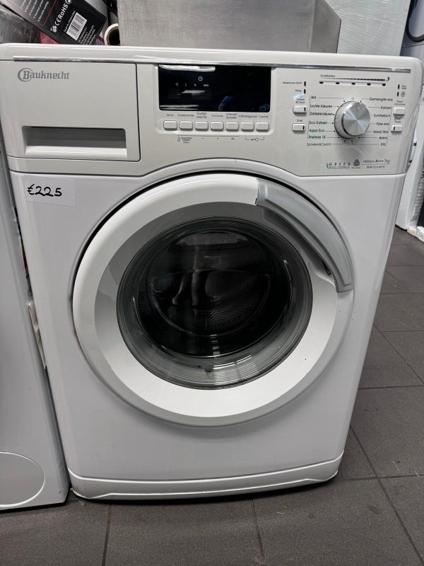 Bauknecht Wasmachine 7KG 1400TPM A+++ WAKECO 4570 Refurbished - Afbeelding 2