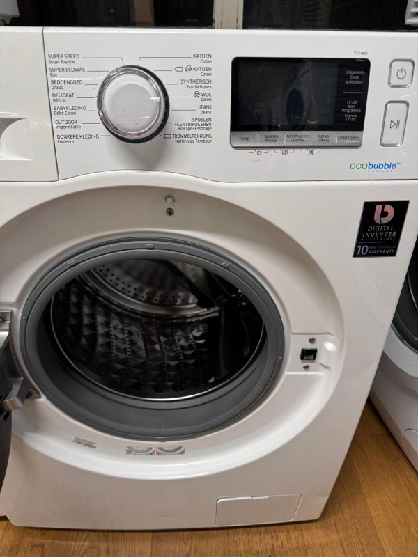 Samsung Wasmachine 9KG 1600TPM A+++ WW90K6604QW Refurbished - Afbeelding 3