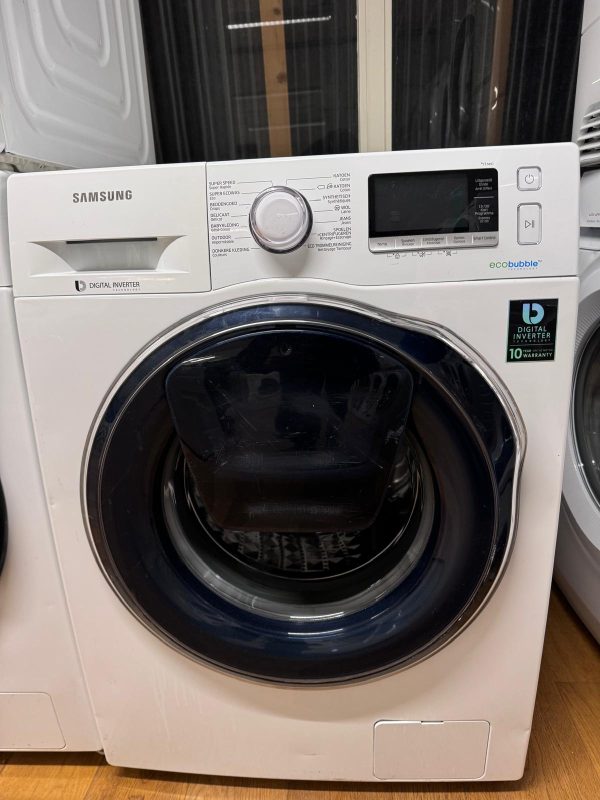 Samsung Wasmachine 9KG 1600TPM A+++ WW90K6604QW Refurbished - Afbeelding 2