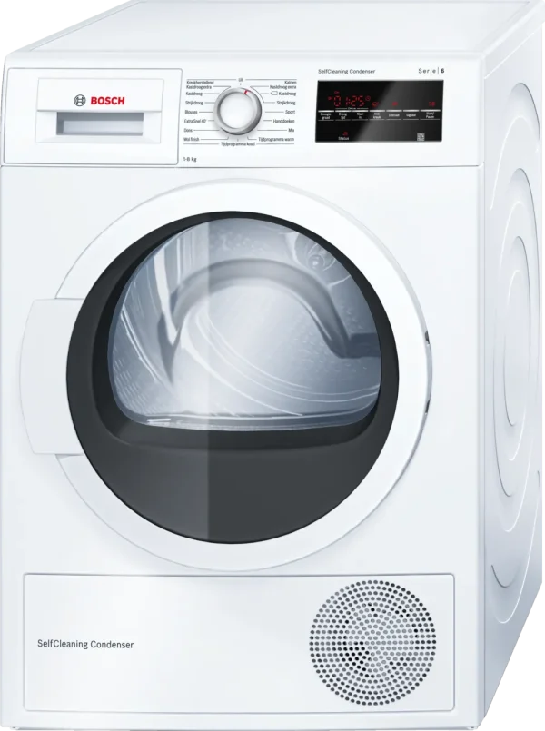 Bosch Serie 6 Warmtepompdroger 8KG WTW85460NL Refurbished