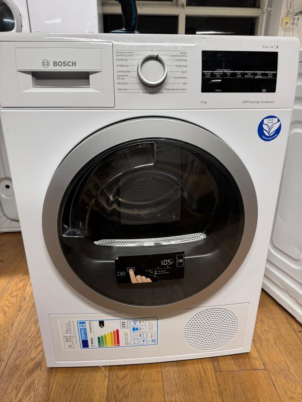 Bosch Serie 6 Warmtepompdroger 8KG WTW85475NL Refurbished - Afbeelding 2