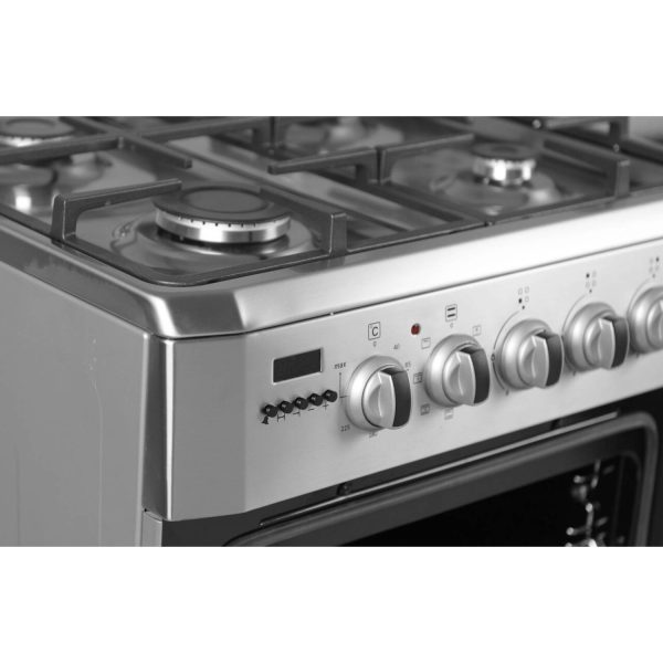 Wiggo WO-E609R(XX) 60cm Gasfornuis RVS - Afbeelding 6