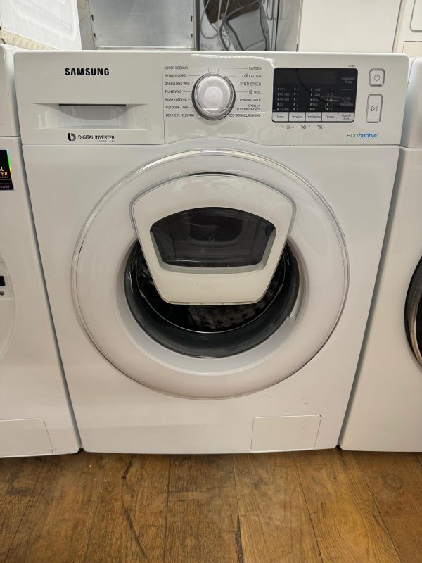 Samsung Wasmachine 8KG 1400TPM WW80K5400WW Refurbished - Afbeelding 2
