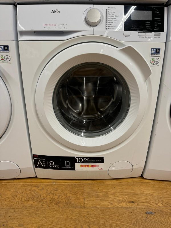 AEG Wasmachine 8KG 1600TPM L6FB86GW Refurbished - Afbeelding 2