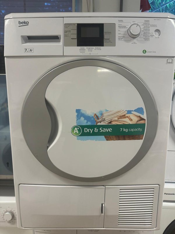 Beko 7KG Warmtepompdroger DPU7343X Refurbished - Afbeelding 2