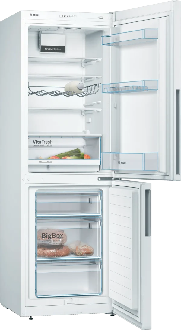 Bosch Serie 4 Koelvriescombinatie E 176CM KGV33VWEAS Nieuw - Afbeelding 2