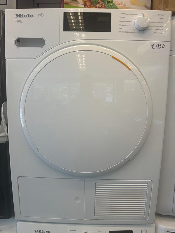Miele T1 Warmtepompdroger 8KG TWE620WP Refurbished - Afbeelding 2