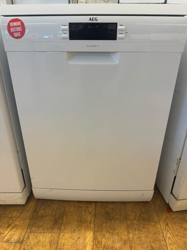 AEG Vaatwasser FFB53900ZW Wit Vrijstaand Refurbished - Afbeelding 2