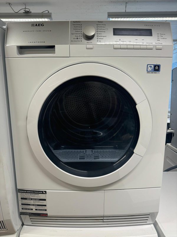 AEG 8KG Warmtepompdroger T7678NIH A++ Refurbished - Afbeelding 2